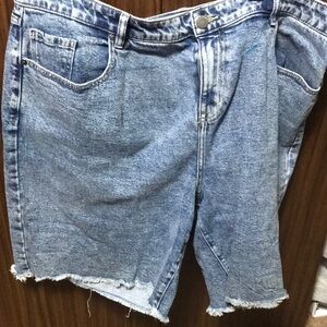 Lane Bryant Jean shorts